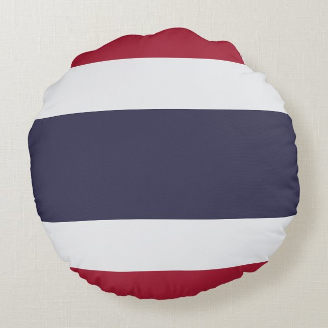 Coussins Ronds Drapeau thaïlandais (Thaïlande) (Dos)