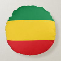 Drapeau vert, or (jaune) et rouge