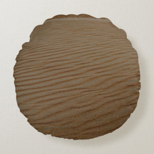 Coussins Ronds Dune de sable Abstraite par Shirley Taylor