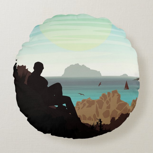 Coussins Ronds Écart élevé (Devant)