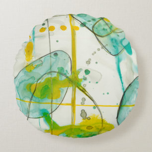 Coussins Ronds Éclaboussure I de Splish