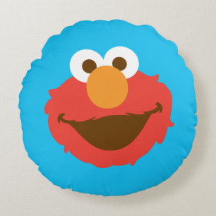 Coussins Ronds Elmo Face