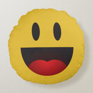 Coussins Ronds emoji de yah