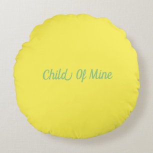 Coussins Ronds Enfant De Mine Nursery