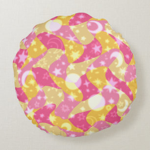 Coussins Ronds Épersion céleste de bonbon