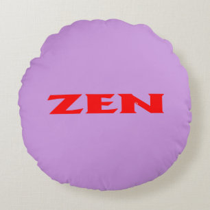Coussins Ronds Epilateur de poly jeton rouge lilas Zen