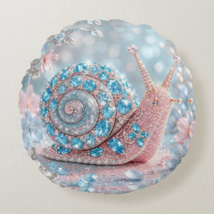 Coussins Ronds Escargot Joyau Étincelant