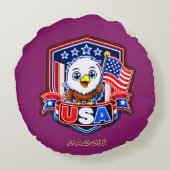 Coussins Ronds États-Unis (Dos)