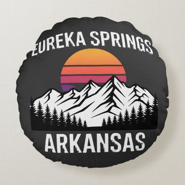 Coussins Ronds Eureka Springs (Devant)
