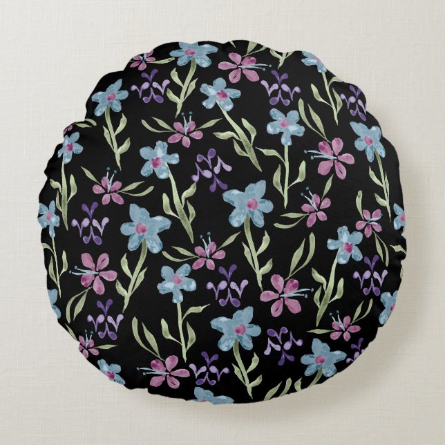 Coussins Ronds Evening Desert Pillow (Devant)