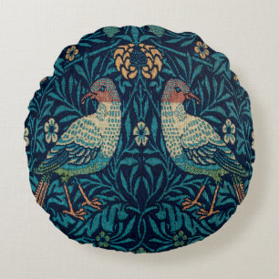 Coussins Ronds Faisans de William Morris