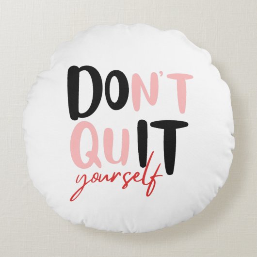 Coussins Ronds Faites-le vous-même (Devant)