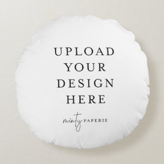 Coussins Ronds Faites-Le Vous-Même 16"