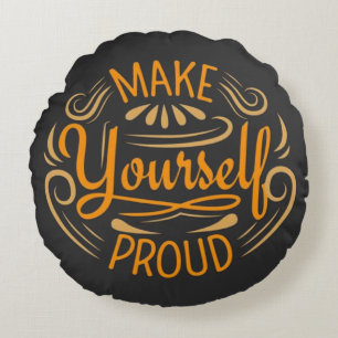 Coussins Ronds Faites-vous Proud