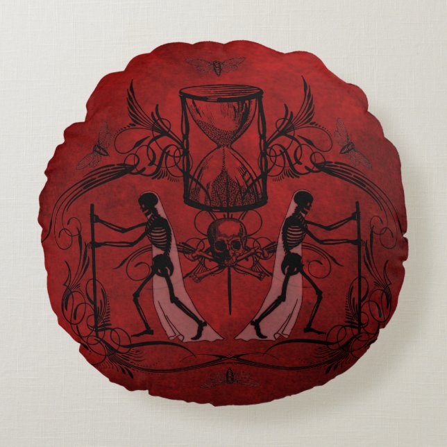 Coussins Ronds Falln Memento Mori (Devant)