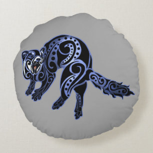 Coussins Ronds Ferret Trybe : Danse de guerre !