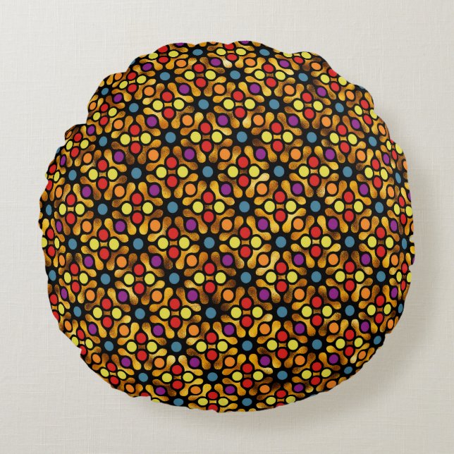 Coussins Ronds Festival Daybreak (Devant)