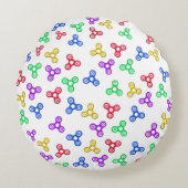 Coussins Ronds Fidget Spinners (Devant)