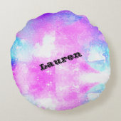 Coussins Ronds Filles Gymnastique Compétences Mots-croisés Coussi (Dos)