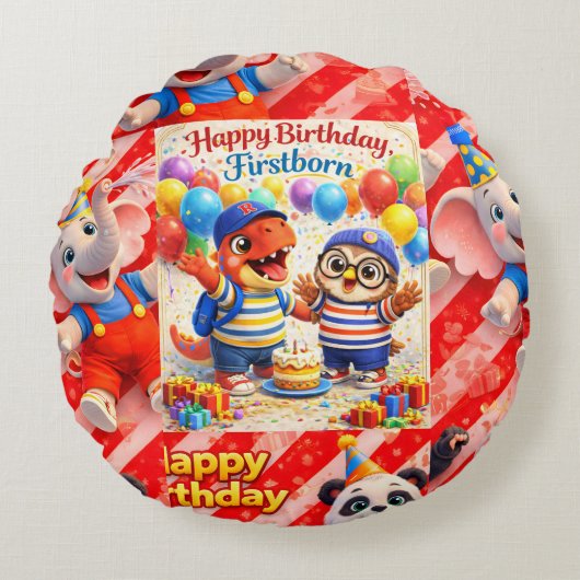 Coussins Ronds First round character cushion de (Devant)