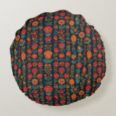 Coussins Ronds Fleur d'automne" (Dos)