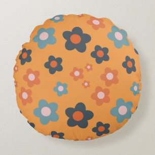 Coussins Ronds Fleurs de printemps