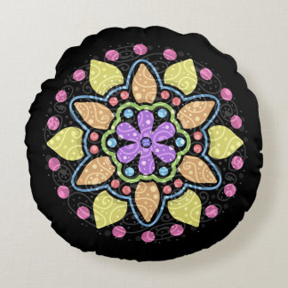 Coussins Ronds Fleurs sublimées