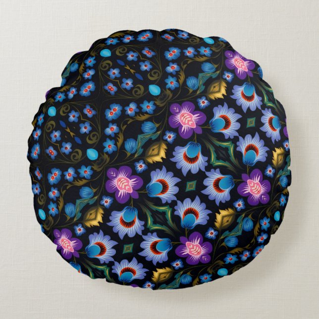 Coussins Ronds floral (Devant)