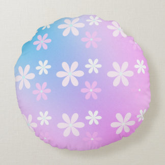 Coussins Ronds Floral