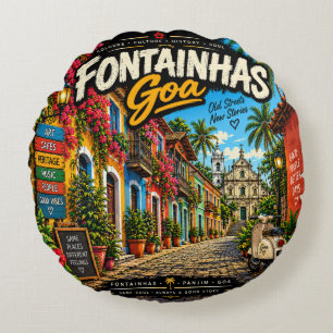 Coussins Ronds Fontainhas