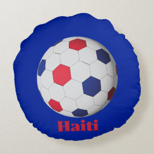 Coussins Ronds Football Haïti