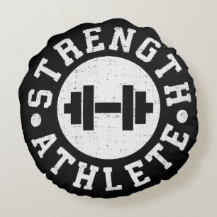 Coussins Ronds Force de l'athlète