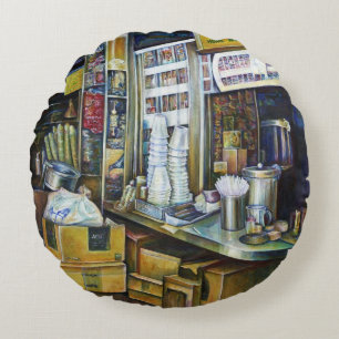 Coussins Ronds Forces de la lumière inculpées émotionnellement, S