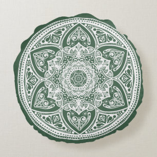 Coussins Ronds Forest Mandala