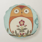 Coussins Ronds Forêt II fantaisie (Dos)