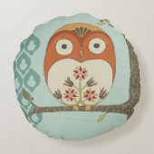 Coussins Ronds Forêt Whimsy I (Dos)