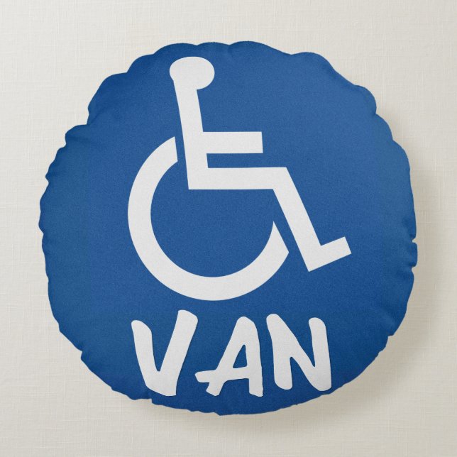 Coussins Ronds Fourgon pour handicapés (Devant)