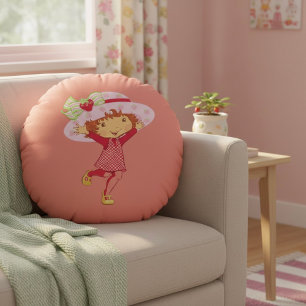 Coussins Ronds Fraise