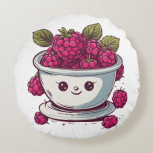 COUSSINS RONDS FRAMBOISE MIGNONNE