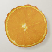 Coussins Ronds Fruit orange (Dos)