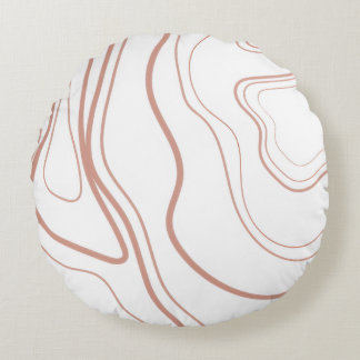 Coussins Ronds Fun Pink Pillow