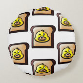 Coussins Ronds Funny duck (Dos)