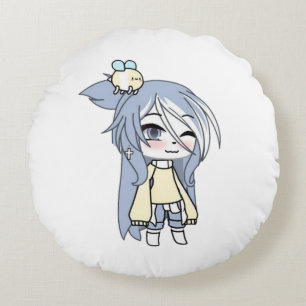 Coussins Ronds gacha, gachalife, gachaclub, jeu, animation, migno