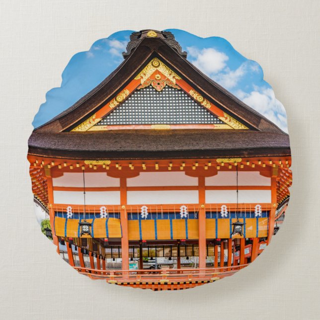 Coussins Ronds Gai-Haiden, temple Fushimi Inari-Taisha, Kyoto #2 (Devant)