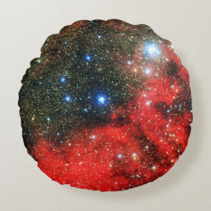 Coussins Ronds Galaxie en or tombé