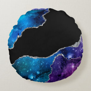 Coussins Ronds Galaxy Agate Series Design 9