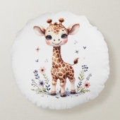 Coussins Ronds Giraffe (Dos)