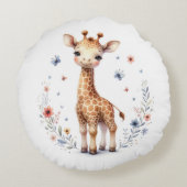 Coussins Ronds Giraffe (Dos)
