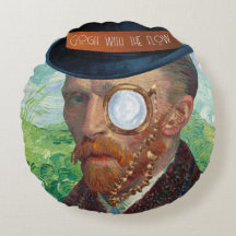 Gogh Avec L'Oreiller À Jeu Rond Flow