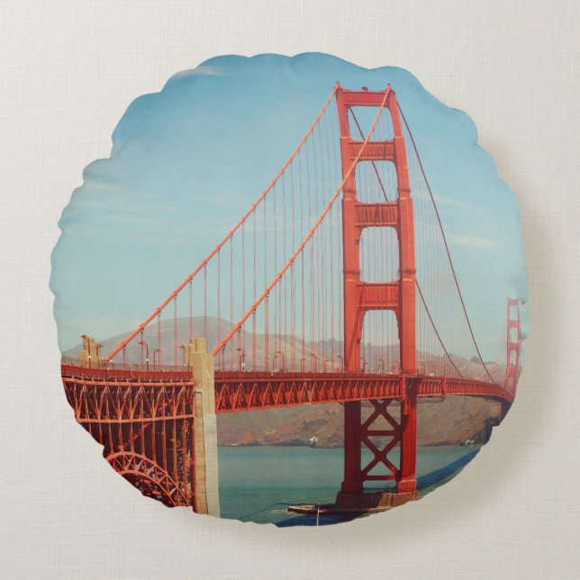 Coussins Ronds Golden gate (Devant)